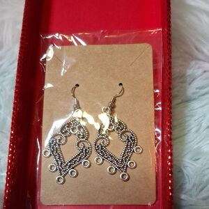 Elegant Silver Dangle Earrings